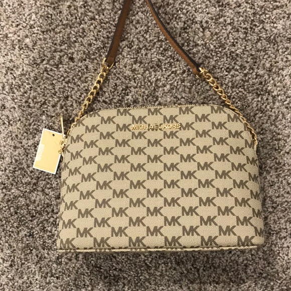 Michael Kors Handbags - Michael Kors Monogrammed Crossbody Bag